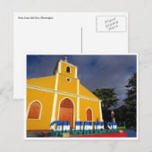 Carte Postale église san juan (Devant / Derrière)