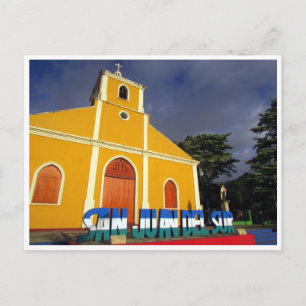 Carte Postale église san juan