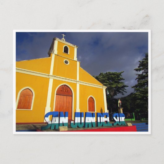 Carte Postale église san juan (Devant)