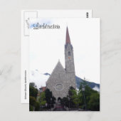 Carte Postale église schaan (Devant / Derrière)