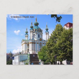 Carte Postale Eglise St Andrews Kiev