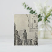 Carte Postale Eglise St Francis, Naugatuck (Debout devant)