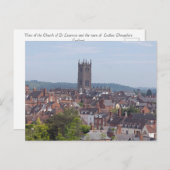 Carte Postale Eglise St Laurence Ludlow (Devant / Derrière)