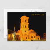 Carte Postale Eglise St Lazare de Larnaca (Devant / Derrière)