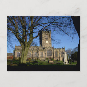 Carte Postale Eglise St Marie Ecclesfield.