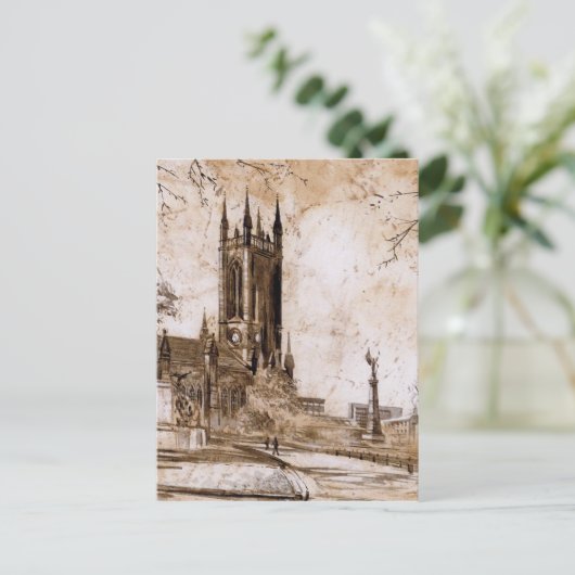 Carte Postale Eglise St Thomas, Newcastle sur Tyne Card (Debout devant)