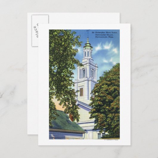 Carte Postale Église universelle (Devant / Derrière)