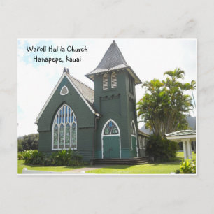 Carte Postale Église Wai'oli Hui ia