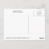 Carte Postale Église Waioli Huiia - Kauai (Dos)