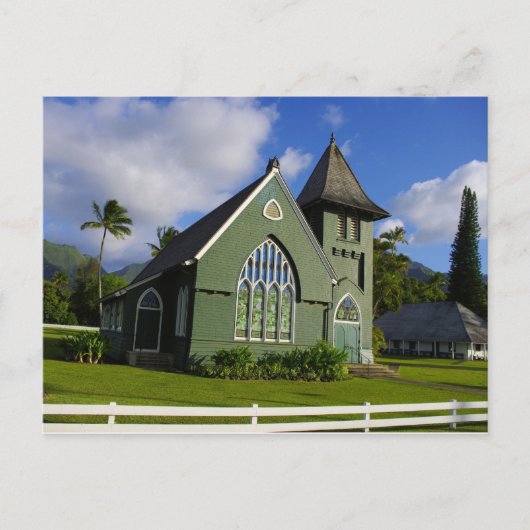 Carte Postale Église Waioli Huiia - Kauai (Devant)