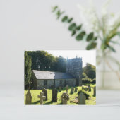 Carte Postale Église Warleggan Cornwall Angleterre (Debout devant)