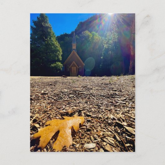 Carte Postale Église Yosemite (Devant)