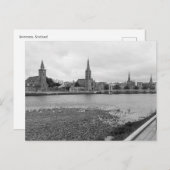 Carte Postale Eglises le long de la Ness - Inverness Scotland (Devant / Derrière)