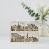 Carte Postale Eglises vintages d'Amsterdam (Debout devant)