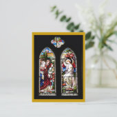 CARTE POSTALE ÉGLISES WELSH UK (Debout devant)