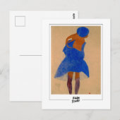 Carte Postale Egon Schiele #110-2 - Beaux-Arts (Devant / Derrière)