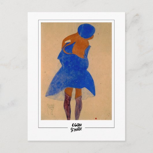 Carte Postale Egon Schiele #110-2 - Beaux-Arts (Devant)