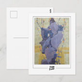 Carte Postale Egon Schiele #159-2 - Beaux-Arts (Devant / Derrière)