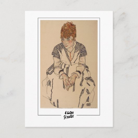 Carte Postale Egon Schiele #234 - Beaux-Arts (Devant)