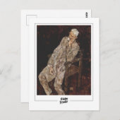 Carte Postale Egon Schiele #260-2 - Beaux-Arts (Devant / Derrière)