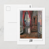 Carte Postale Egon Schiele #2 - Beaux-Arts (Devant / Derrière)