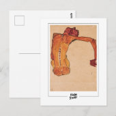 Carte Postale Egon Schiele #316-2 - Beaux-Arts (Devant / Derrière)