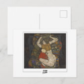 Carte Postale Egon Schiele #340 - Beaux-Arts (Devant / Derrière)