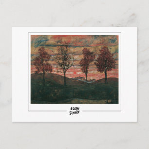 Carte Postale Egon Schiele #391-2 - Beaux-arts