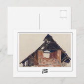 Carte Postale Egon Schiele #421-2 - Beaux-Arts (Devant / Derrière)