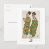 Carte Postale Egon Schiele #421 - Beaux-Arts (Devant / Derrière)