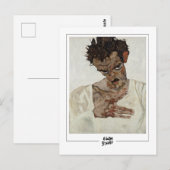 Carte Postale Egon Schiele #463-2 - Beaux-Arts (Devant / Derrière)