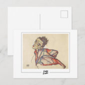 Carte Postale Egon Schiele #507 - Beaux-Arts (Devant / Derrière)