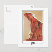 Carte Postale Egon Schiele #535 - Beaux-arts (Devant / Derrière)