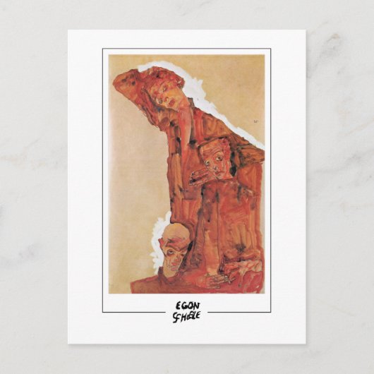 Carte Postale Egon Schiele #535 - Beaux-arts (Devant)