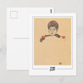 Carte Postale Egon Schiele #53-2 - Beaux-arts (Devant / Derrière)