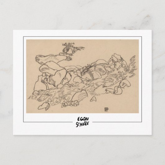 Carte Postale Egon Schiele #560-2 - Beaux-Arts (Devant)