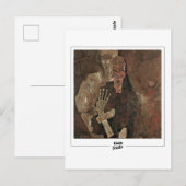Carte Postale Egon Schiele #60-2 - Beaux-arts (Devant / Derrière)