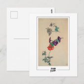 Carte Postale Egon Schiele #95 - Art (Devant / Derrière)