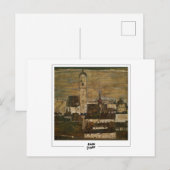 Carte Postale Egon Schiele #9 - Beaux-Arts (Devant / Derrière)