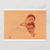 Carte Postale Egon Schiele - Double Autoportrait (Devant)