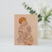 Carte Postale Egon Schiele - Enfant assis (Debout devant)