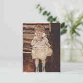 Carte Postale Egon Schiele - Enfant assis (Debout devant)