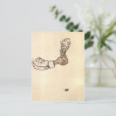Carte Postale Egon Schiele - Etude des mains (Debout devant)