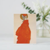 Carte Postale Egon Schiele - Figure debout avec Halo (Debout devant)