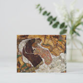 Carte Postale Egon Schiele - La mort et le grand (Debout devant)