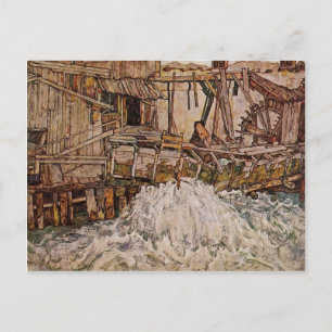 Carte Postale Egon Schiele - Le moulin