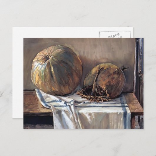 Carte Postale Egon Schiele-Melon (Devant / Derrière)