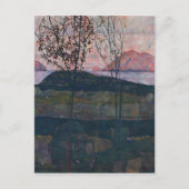 Carte Postale Egon Schiele Paramètre Soleil (Devant)