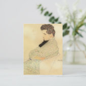 Carte Postale Egon Schiele - Portrait d'Arthur Lowenstein (Debout devant)