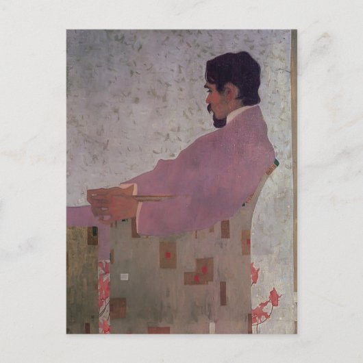 Carte Postale Egon Schiele-Portrait du peintre Anton Peschka (Devant)